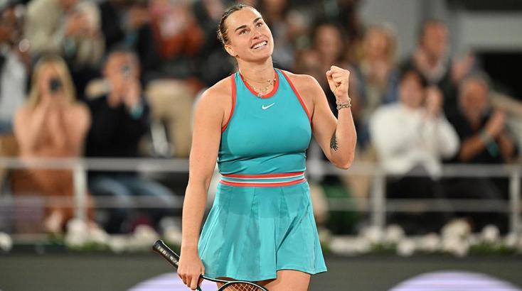 Fransa Açık'ta Aryna Sabalenka finale yükseldi