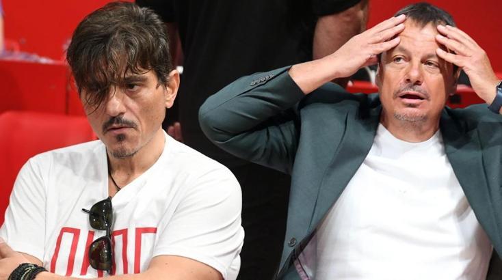 Olympiacos - Panathinaikos maçı sonrası Dimitris Giannakopoulos ve Ergin Ataman'ın cezaları belli oldu