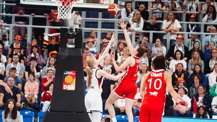 A Milli Kadın Basketbol Takımı, Almanya'ya mağlup oldu