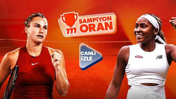 “Fransa Açık’ta Final Heyecanı!” Kadınlar Finali Şampiyon Oranlar ile Misli’de Canlı İzle!