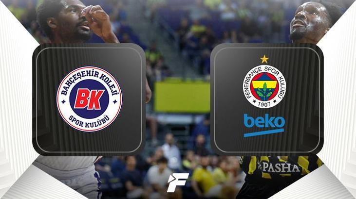Bahçeşehir Koleji-Fenerbahçe Beko maçı ne zaman, saat kaçta, hangi kanalda canlı yayınlanacak? (Basketbol ligi)