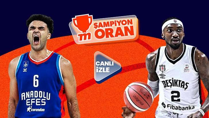 Beşiktaş ile Anadolu Efes eşitliği bozmak için parkede! Maçın heyecanı Oyuncu Bahisleri ve Canlı yayın ile Misli'de