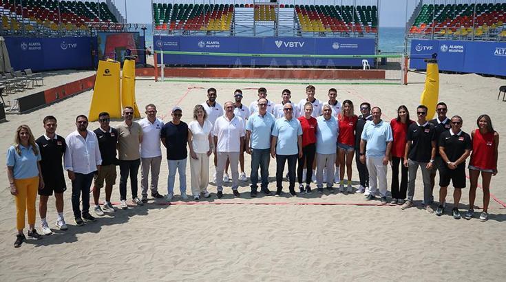 Dünya Plaj Voleybolu Pro Tur 2025'in Alanya etabı başlıyor