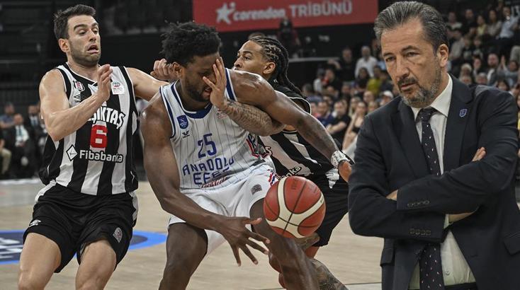 (ÖZET) Anadolu Efes - Beşiktaş Fibabanka maç sonucu: 94-87 | Efes, seride öne geçti!