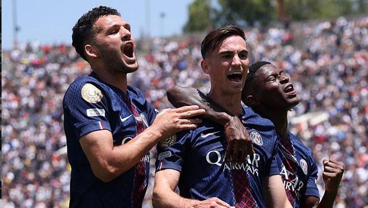 PSG beat Atletico Madrid by 4 goals in the Club World Cup