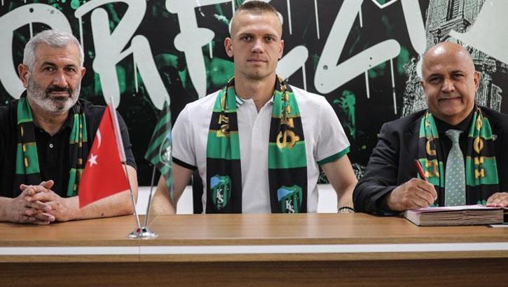 Kocaelispor, Jovanovic ile 2 yıllık sözleşme imzaladı