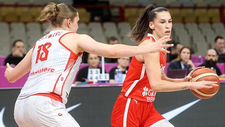 A Milli Kadın Basketbol Takımı, Yunanistan maçı hazırlıklarını tamamladı