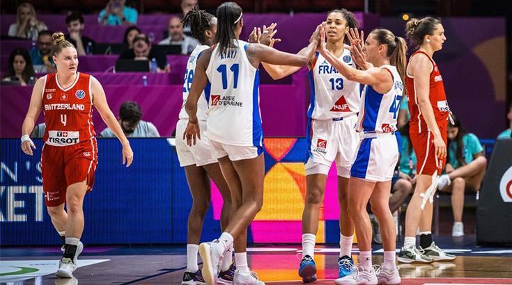EuroBasket'te Fransa'dan İsviçre'ye büyük fark!