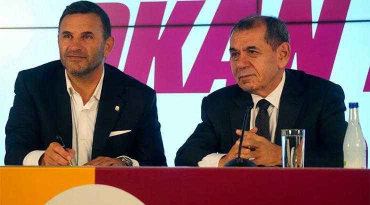 Galatasaray'da Okan Buruk zirvesi! Dursun Özbek devreye girdi