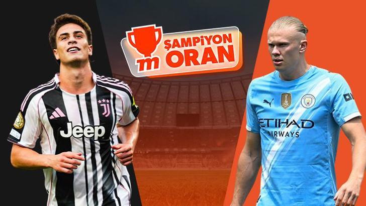 Kenan Yıldız’lı Juventus’un rakibi Manchester City! Maçın heyecanı Şampiyon Oranlar ve Canlı Sohbet ile Misli'de