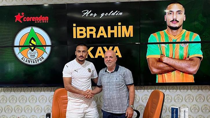 Alanyaspor, İbrahim Kaya ile 4 yıllık sözleşme imzaladı!
