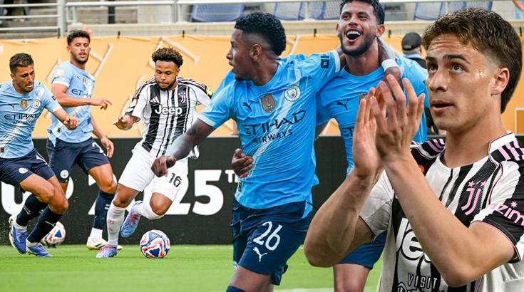 (ÖZET) Juventus - Manchester City maç sonucu: 2-5 | Kenan Yıldız'dan şık asist!