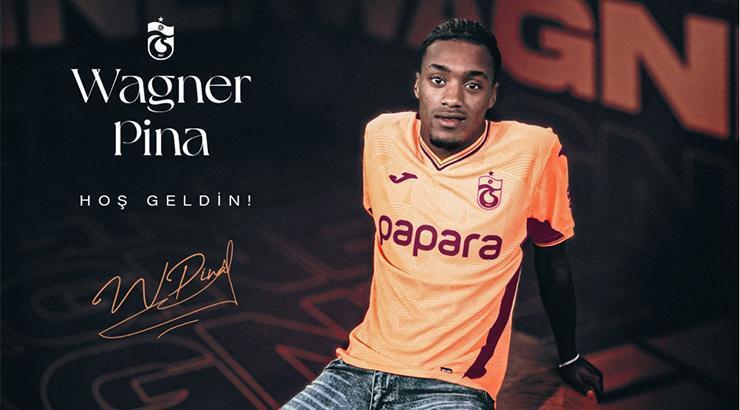 Trabzonspor'un yeni transferi Wagner Pina, bu gece Trabzon’a geliyor