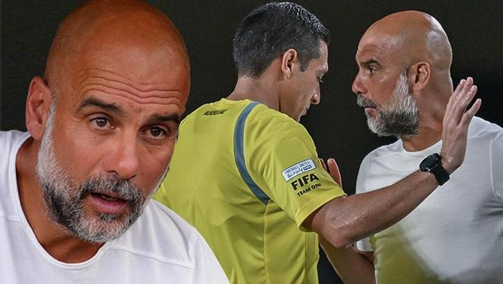 Hem turnuvadan oldu hem de ceza kapıda! Öfke patlaması Guardiola'nın başını yaktı