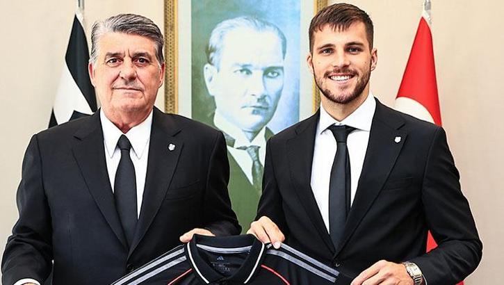 Beşiktaş'ta başkan Serdal Adalı, David Jurasek ile buluştu