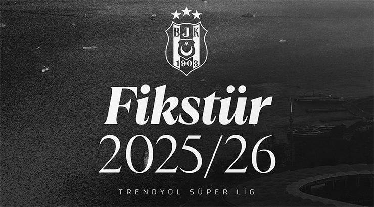 Beşiktaş'ın 2025-2026 sezonu fikstürü belli oldu! Avrupa dönüşü deplasman...
