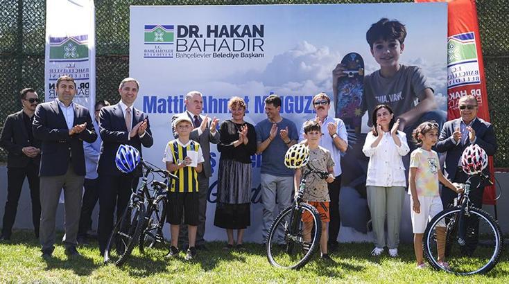Mattia Ahmet Minguzzi Parkı açıldı