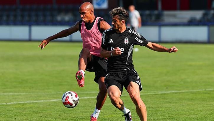 Beşiktaş pas ve taktik çalıştı
