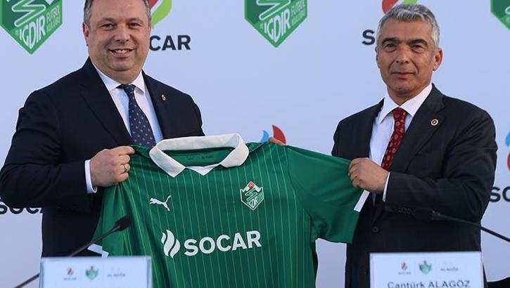 Iğdır Futbol Kulübü ve SOCAR Türkiye forma sponsorluğu için sözleşme yeniledi