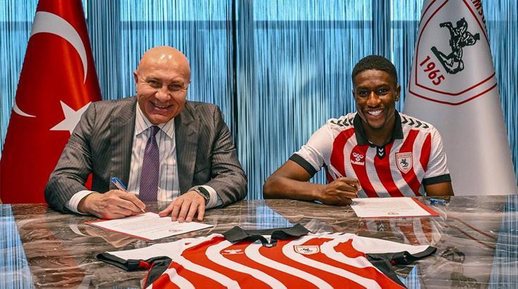 Samsunspor, Joe Mendes ile 5 yıllık sözleşme imzaladı