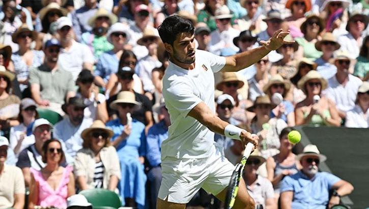 Wimbledon'da ilk finalist Carlos Alcaraz