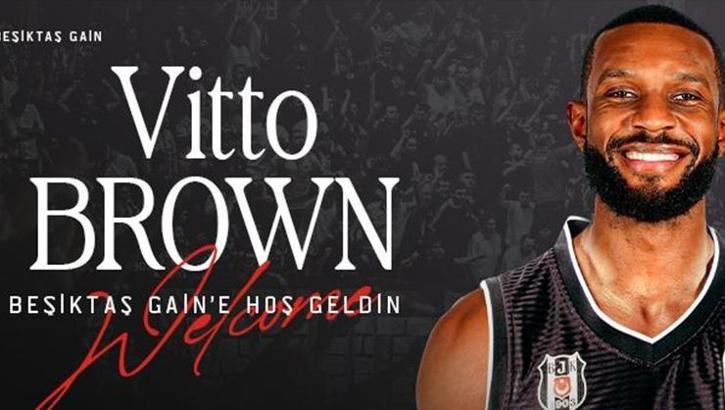 Vitto Brown, resmen Beşiktaş'ta!