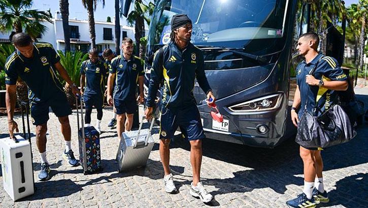 Fenerbahçe kafilesi, Portekiz'e gitti