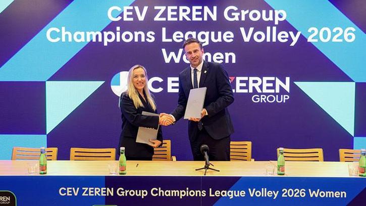 Zeren Group, Kadınlar Şampiyonlar Ligi’nde CEV’in isim ortağı oldu