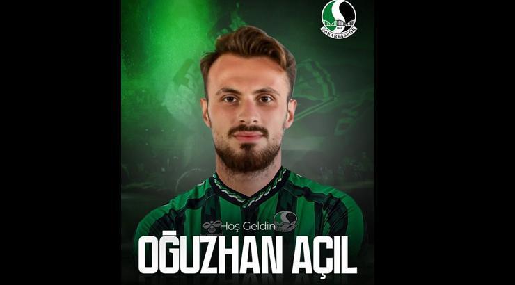 Sakaryaspor, Oğuzhan Açıl’ı kadrosuna kattı