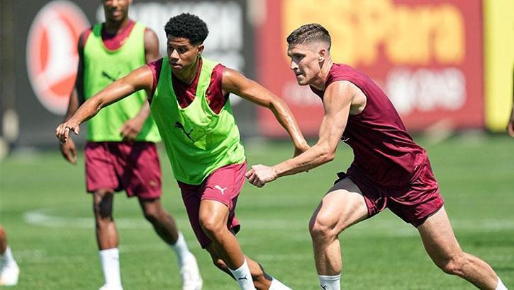 Galatasaray günün antrenmanını tamamladı