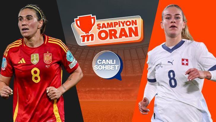 Kadınlar Avrupa Şampiyonası Çeyrek Final heyecanı! İspanya - İsviçre maçı Canlı Sohbet ve Şampiyon Oranlar ile Misli'de