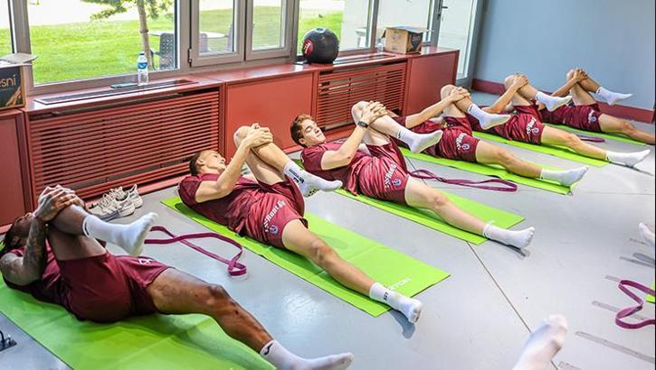 Trabzonspor kuvvet çalıştı
