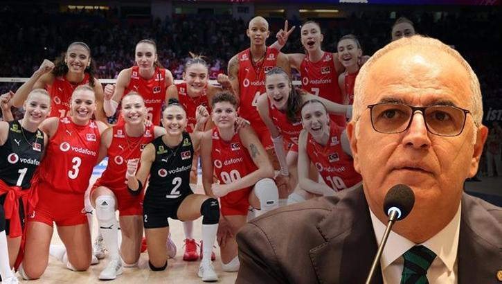 TVF Başkanı Üstündağ'dan maç öncesi gözdağı: 'Çeyrek finalde kazanan taraf Türkiye olacaktır'