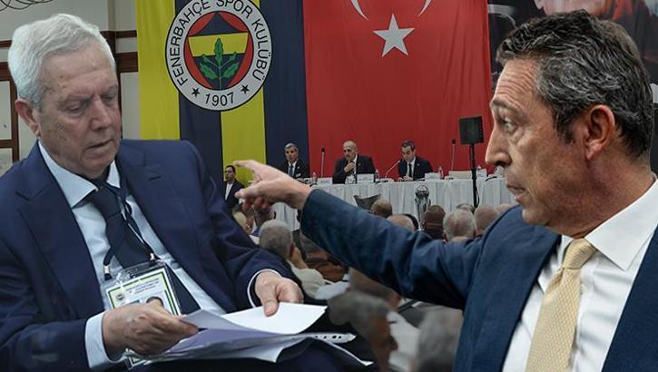 Fenerbahçe Yüksek Divan Kurulu'nda büyük gerginlik: 'Otur yerine! Seni çok kötü yaparım...' Aziz Yıldırım ve Ali Koç'tan olay sözler!