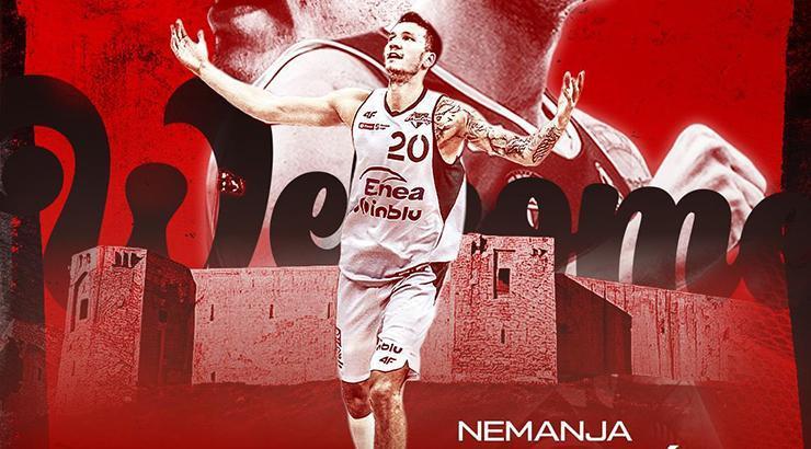 Gaziantep Basketbol, Nemanja Nenadic'i renklerine bağladı