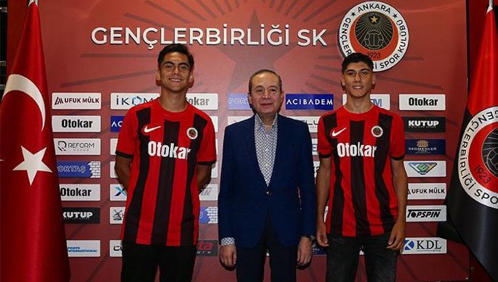 Gençlerbirliği'nden 2 genç yeteneğine profesyonel sözleşme
