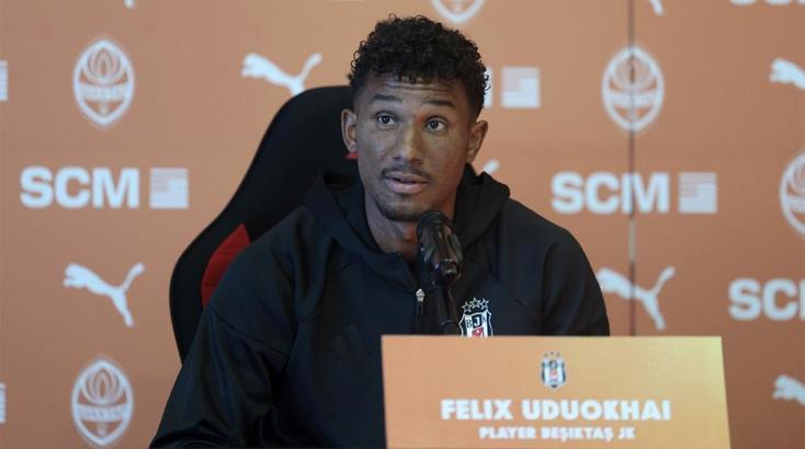 Shakhtar Donetsk maçı öncesi Beşiktaş'ta Felix Uduokhai: Kazanmak zorundayız