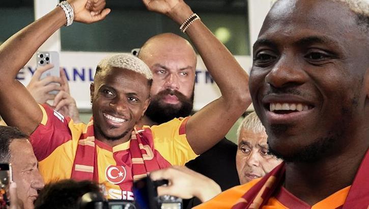 Galatasaray'da Osimhen ayağının tozuyla rekoru da kırdı! 2 milyon kişi...