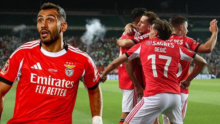 (ÖZET) Kerem Aktürkoğlu ilk 11'de başladı! Benfica tek golle şampiyon oldu | Sporting - Benfica maç sonucu: 0-1