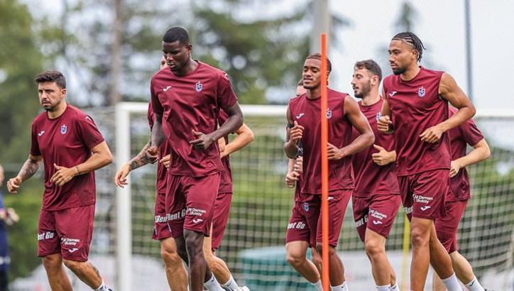 Trabzonspor çalışmalara devam etti