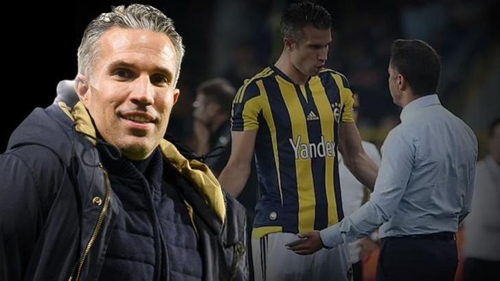 Robin van Persie'den yıllar sonra gelen Vitor Pereira itirafı! 'Benim gözlerime bakarak'