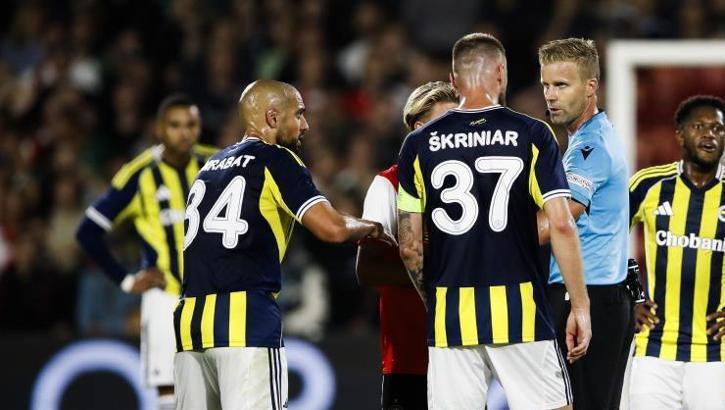 Fenerbahçe collapsed at the last minute in their away game against Feyenoord! Match result: 2-1