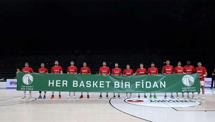 TBF'den, 'Her basket bir fidan' projesi