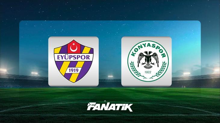 Eyüpspor-Konyaspor maçı ne zaman, hangi kanalda, saat kaçta? (Muhtemel 11'ler)