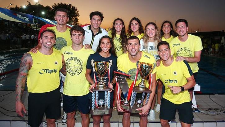 Fenerbahçe'den Türkiye Şampiyonası'nda 5 kupa!