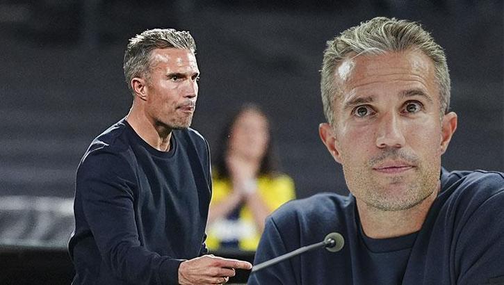 Feyenoord teknik direktörü Robin van Persie: 'Fenerbahçe'yi elersek sevineceğim'