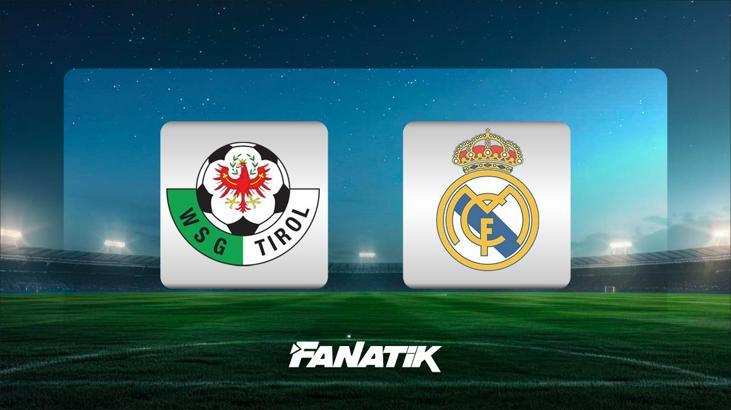 WSG Tirol-Real Madrid maçı ne zaman, hangi kanalda, saat kaçta?