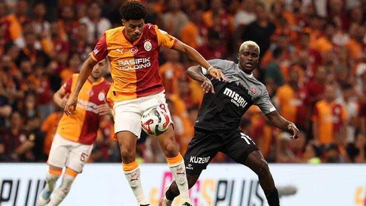 Galatasaray - Fatih Karagümrük maçı Canlı Anlatım - Galatasaray - Fatih Karagümrük maçı kadrosu, skoru ve istatistikleri