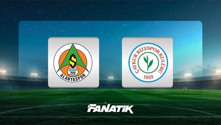 Alanyaspor - Çaykur Rizespor maçı ne zaman, saat kaçta, hangi kanalda canlı yayınlanacak? (Muhtemel 11'ler)
