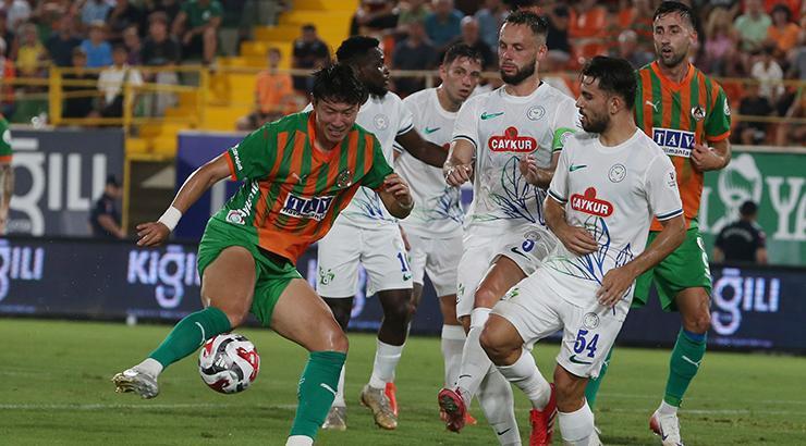 Alanya'da gol sesi yok! Alanyaspor - Çaykur Rizespor maç sonucu: 0-0